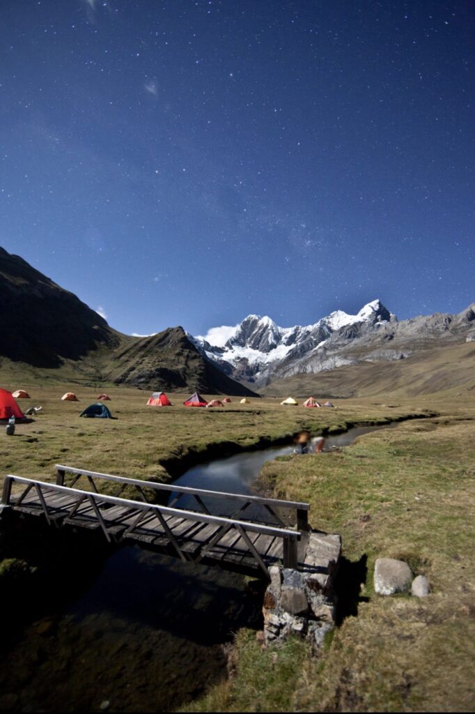 Campamento Jahuacocha Trek Huayhuash