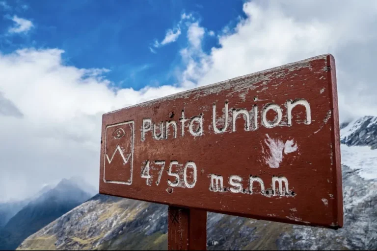 Paso Union en el Trekking Santa Cruz