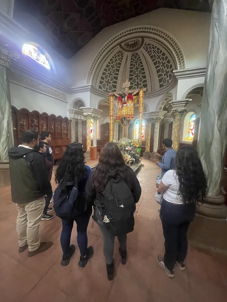 Santuario dedicado al Cristo de la Mirada Triste