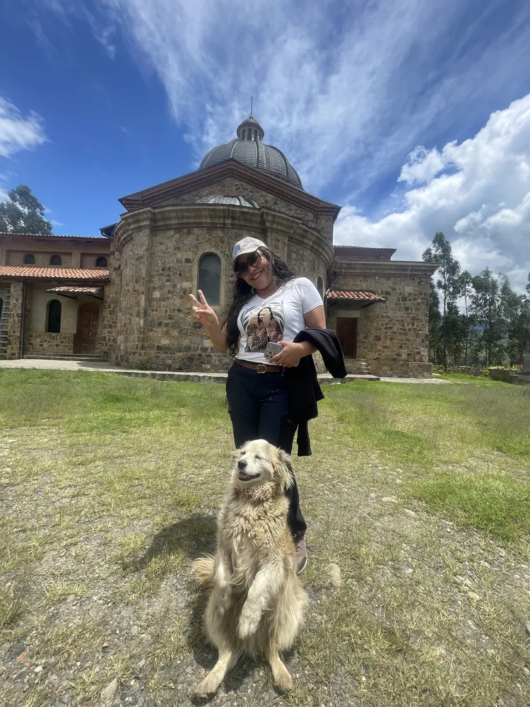 Shado, el perro del Santuario de Pomallucay